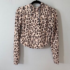 Leopard Print Women's Top